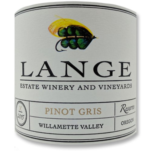 2015 Lange Winery Pinot Gris Reserve Willamette Valley